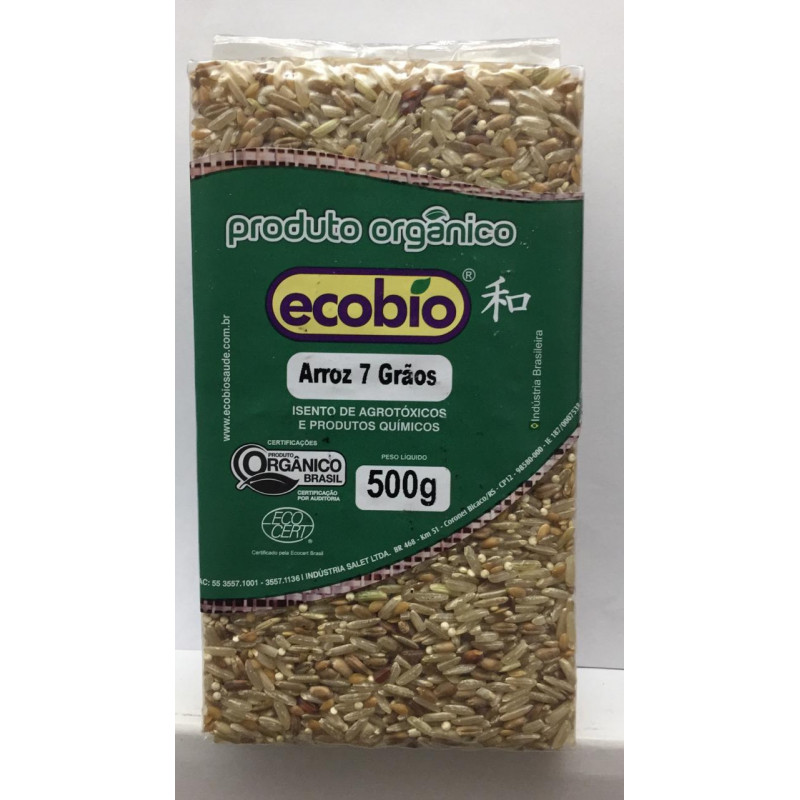 Arroz 7 Grãos Orgânico 500g Arroz 7 Grãos Orgânico 500g